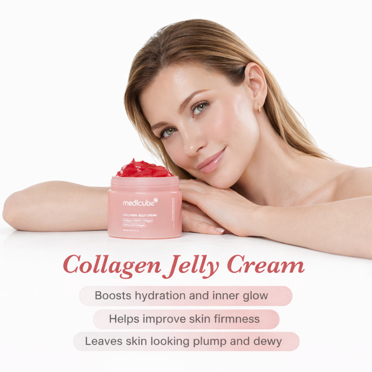 Korean Collagen Jelly Cream: Firm, Hydrated, Glowing Skin